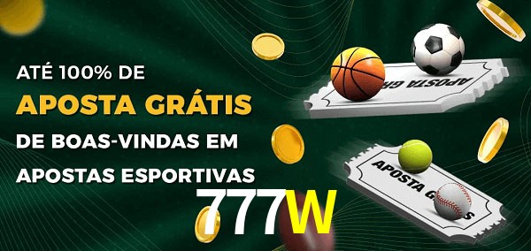 777Wbet Ate 100% de Aposta Gratis